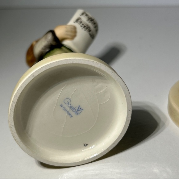 Hummel Goebel Lot #129 Band Leader 5" & 2 #135 Soloist 4.5” Lot Of 3 Musical - Picture 8 of 10